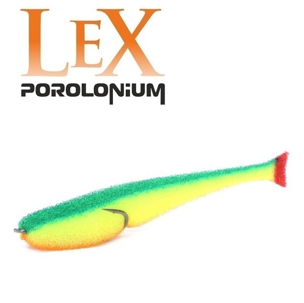 Поролоновая рыбка LEX Porolonium Classic CD 10см цв.YGROR